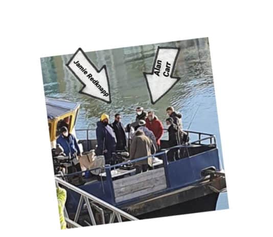 Social distancing in Weymouth the millionaire celebrity style