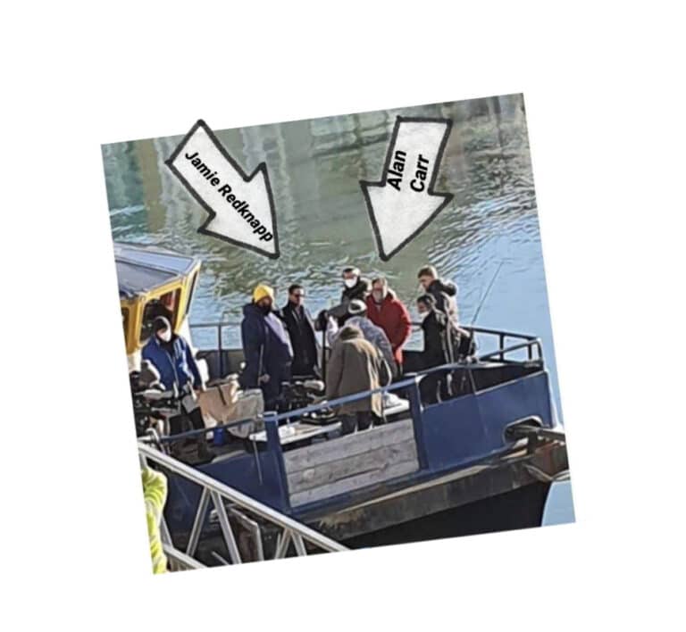 Social distancing in Weymouth the millionaire celebrity style