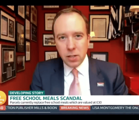 Matthew Hancock skewered live on TV. The man is a joke