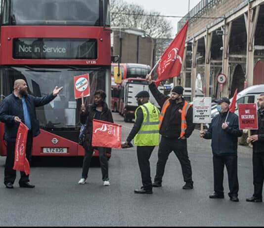 West London bus drivers strike following insulting offer from French owners