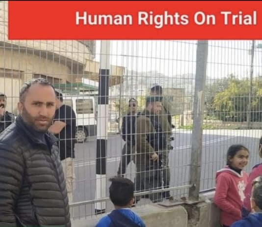 Palestinian Human Rights Defender, Issa Amro (Hebron, Occupied West Bank) receives a suspended sentence