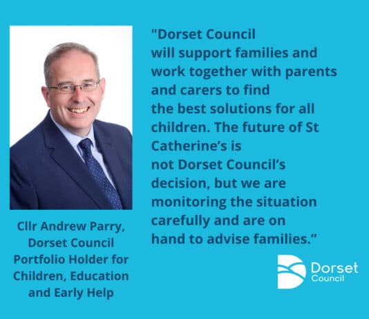 St Catherine’s Catholic Primary School, Wimborne, statement
