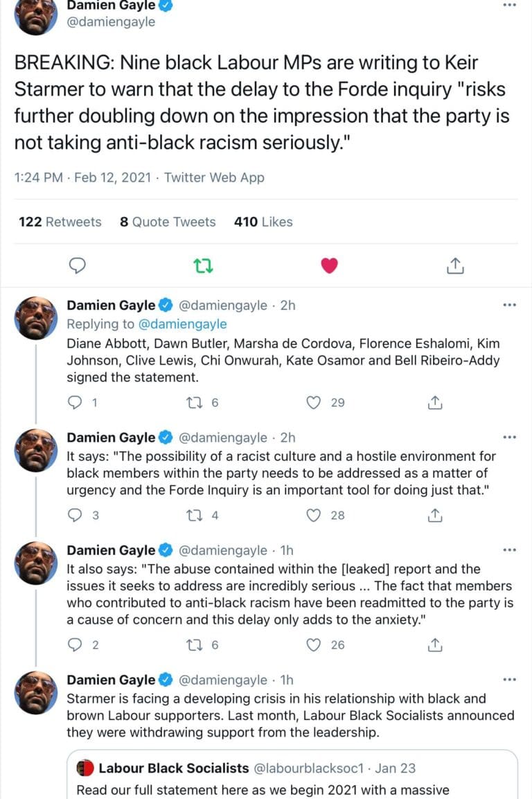 Why is Keir Starmer’s Labour party not taking racism seriously?