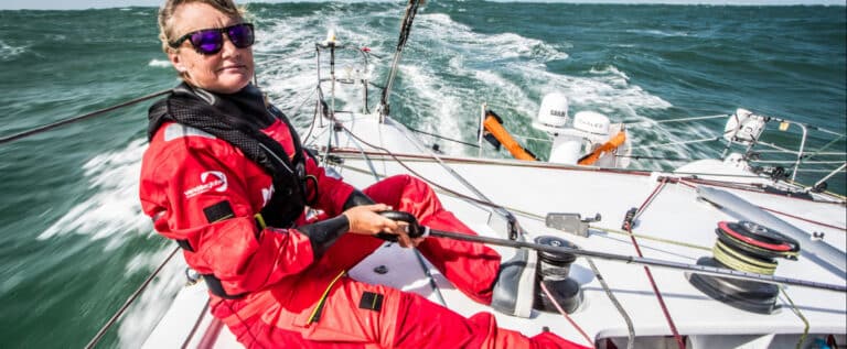 Pip Hare sails in to Poole