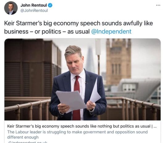 Well that was a wasted opportunity from Keir Starmer