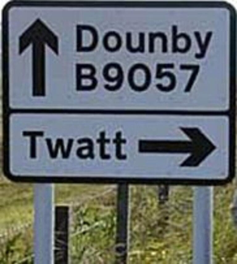 The Uk’s oddest place names