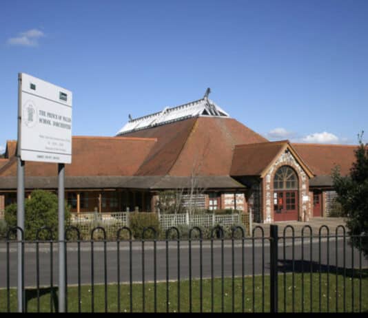 Witness appeal following criminal damage outside Dorchester school