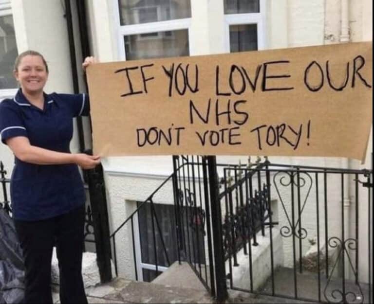 Nurses ironic response to government’s derisory pay offer