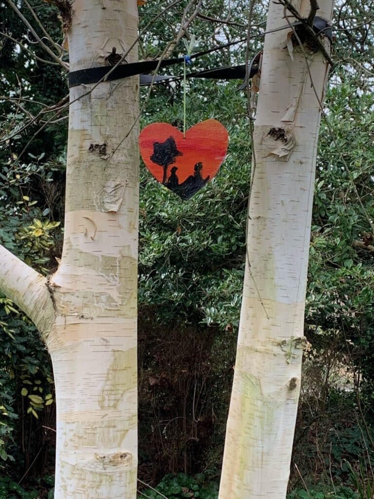 Take the Hearts Trail at Radipole Gardens