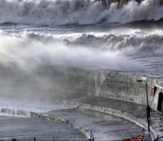Dorset Prepares For Storm Eowyn