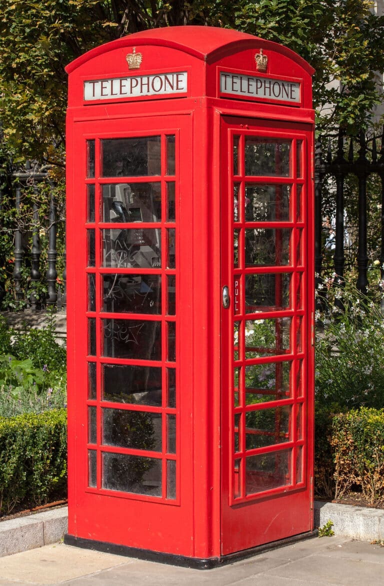 Keep your red telephone box for a pound