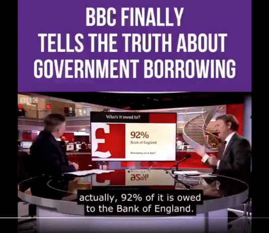 BBC news finally admits truth about household debt