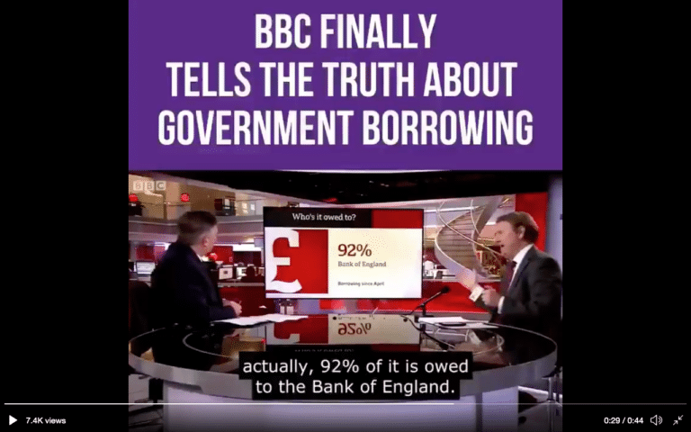 BBC news finally admits truth about household debt