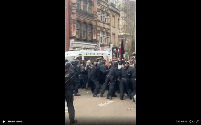 No this is not Nazi Germany it is Bristol