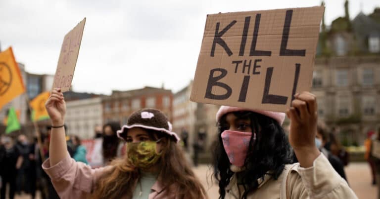 ‘Kill The Policing Bill’: Weymouth local groups join forces to protest new bill