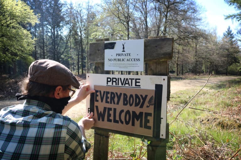 Police reveal where their sympathies lie following 89th Anniversary of the Kinder Scout trespass on Drax estate
