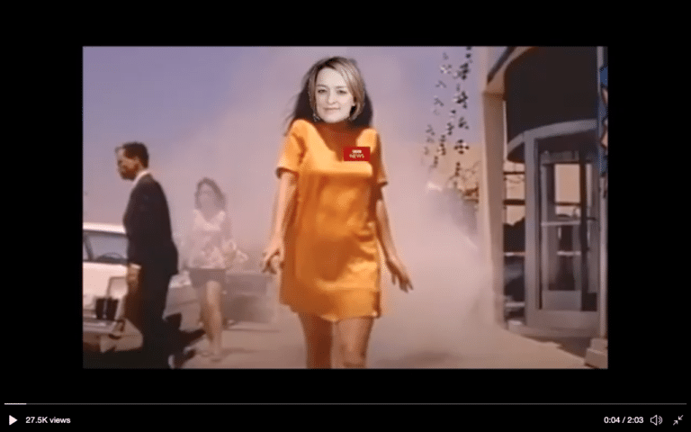 ‘Bjork’s’ take on Laura Kuenssberg’s reporting of the Tory social murder, scandals and corruption