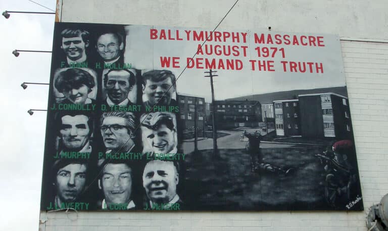 Nine of ten shootings at Ballymurphy in 1971 down to British army