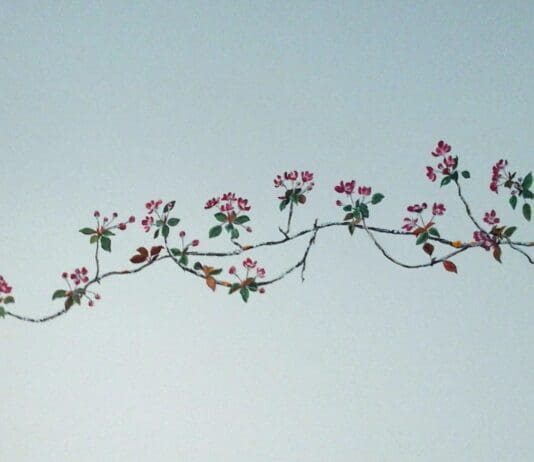 A blossoming Dorset bedroom