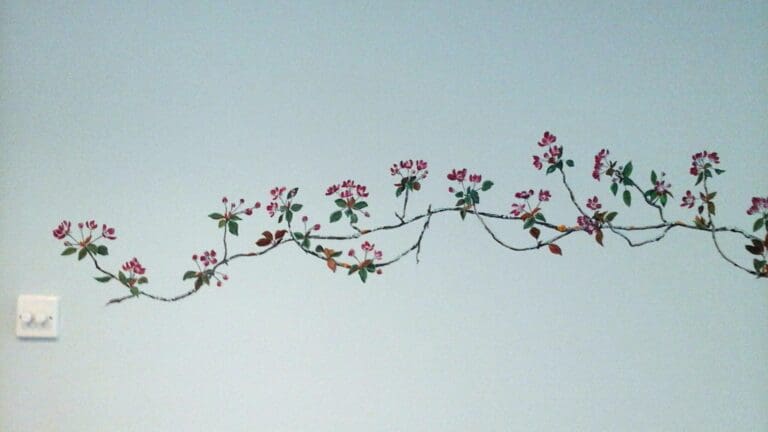 A blossoming Dorset bedroom