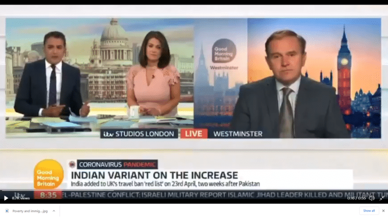 ‘Lie, lie lie, lie’. Adil Ray: You are all telling us lies