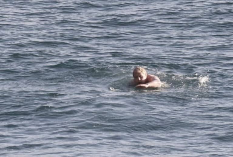 Humpback whale that swallowed man located