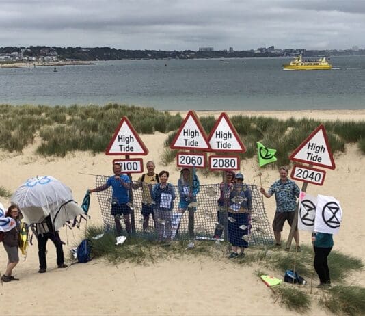 “We’re Drowning in Promises”: Extinction Rebellion call to Save Our Studland