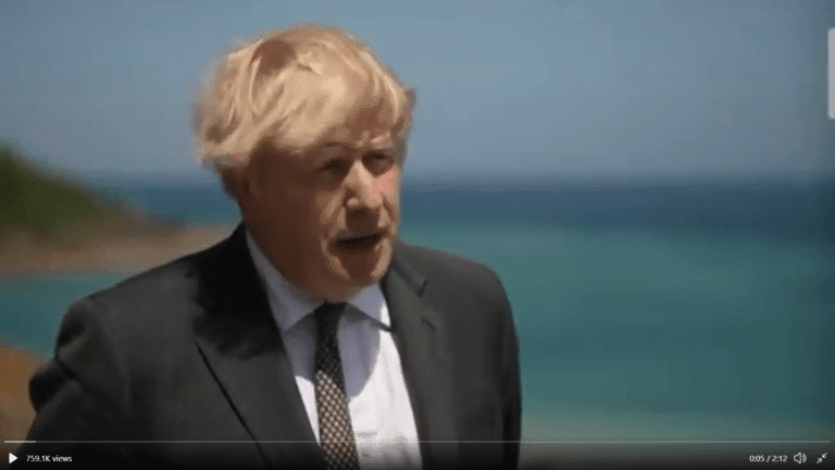 Boris Johnson thinks he is Prime Minister of… the United States