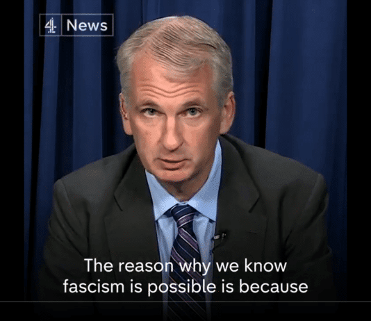 Yale History Professor: Johnson and Trump governments are borrowing fascist tactics from the 1920’s and 30’s