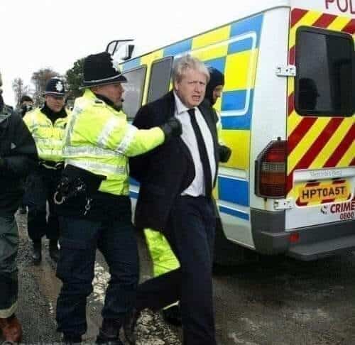 Boris Johnson bans himself from football grounds