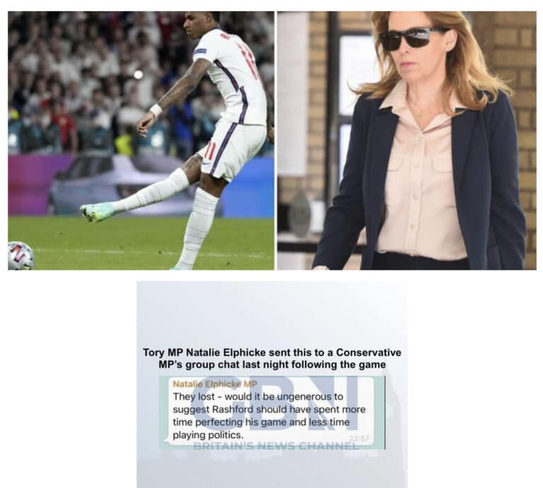 Those who attacked Marcus Rashford… are vicious empathy free bigots