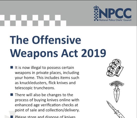 Up to four years imprisonment for anyone carrying a knife in public as legislation gets tough