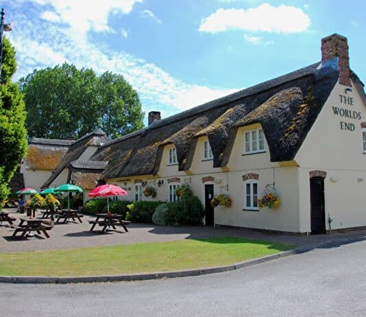 This is the World’s End Pub in Dorset. Black academic denied entrance by orders of…?
