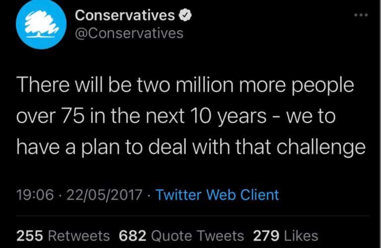 Over 80’s, including the Queen, were fair game for Boris Johnson