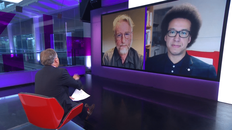 Billy Bragg laughs culture war conspiracy theorist off the screen