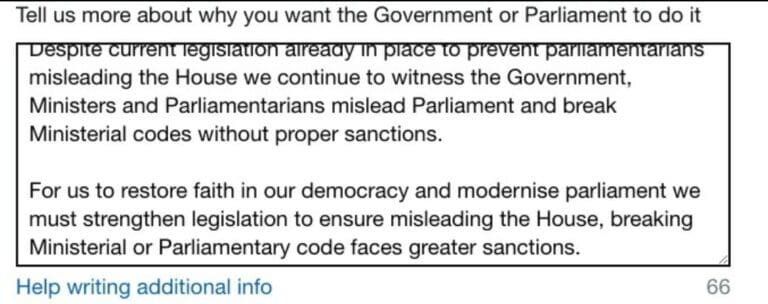 ‘No more lies in Parliament’ petition launched by Dawn Butler