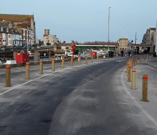 Parking bays to be replaced by cycle lane on Weymouth’s Custom House Quay