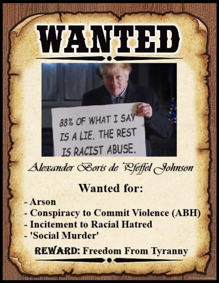 Wanted: Boris Johnson!