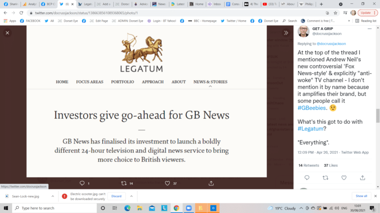 Is GB News set up to destroy the NHS and other public services?