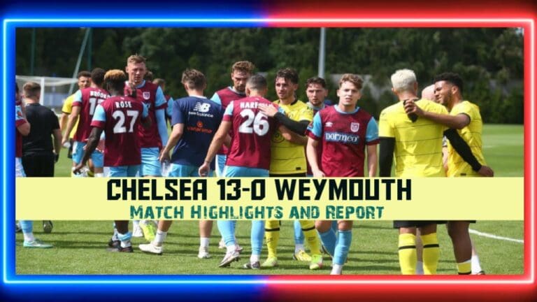 Weymouth captain responds to losing 13-0 against Chelsea’s second string