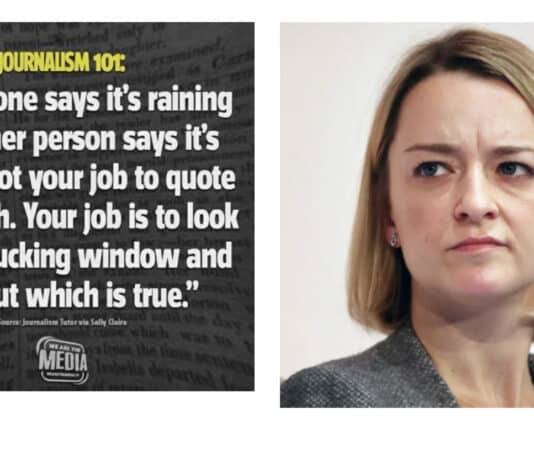 Laura (the Tory) Kuenssberg is at it again