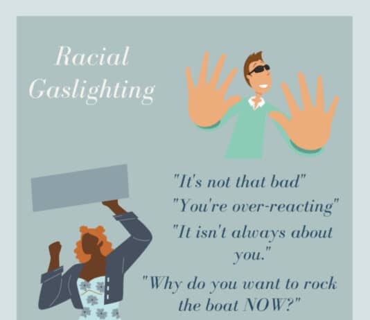 The far right are gaslighting black people