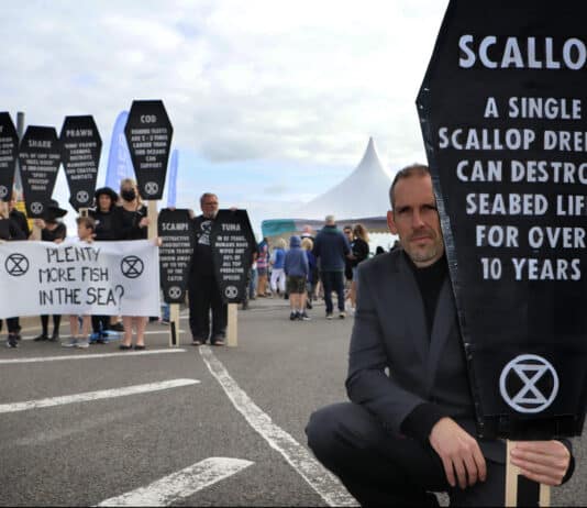 Funeral For The Fish at Weymouth Seafood Festival
