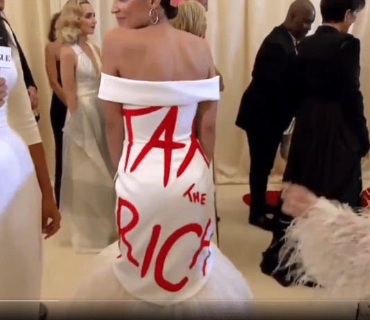 AOC’s ‘tax the rich’ gown isn’t a threat. It is designer protest meant to dull class struggle