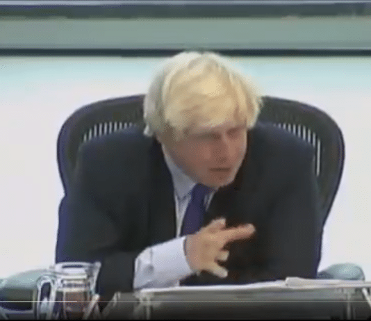 Guess where Boris Johnson got his climate information from?