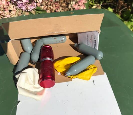 Nitrous Oxide canisters found across Lodmoor Country Park, Weymouth