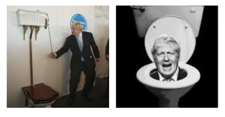 Man brilliantly compares Boris Johnson’s government to his two year old potty training