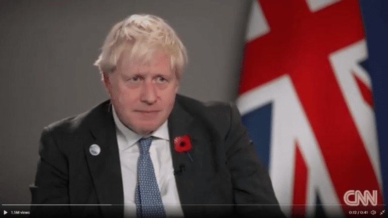 Asked about one of his sociopathic tendendies Boris Johnson fails miserably
