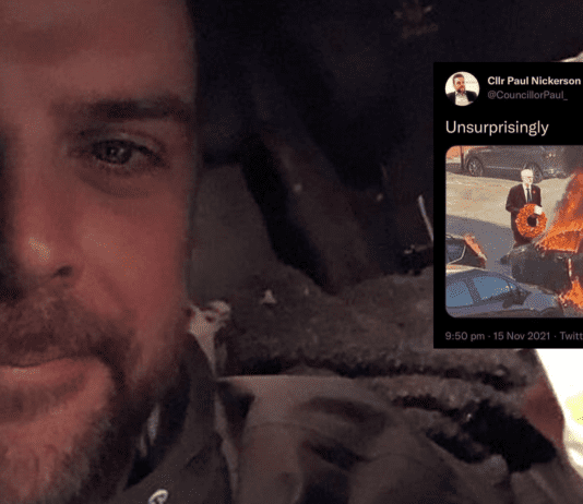 Sick Tory tweet condemned as councillor forced to apologise