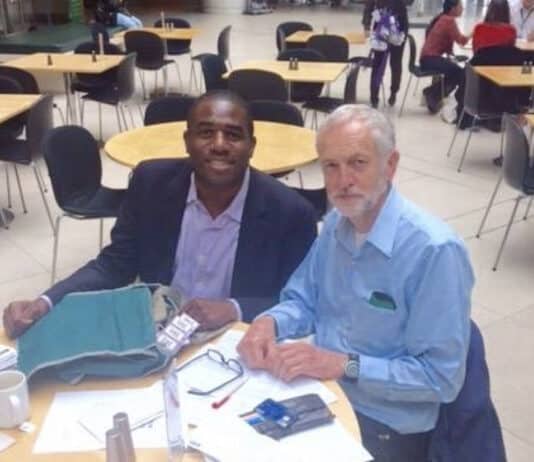 ‘Centrist careerist’ David Lammy joins betrayal by Labour party of anti racist truth telling politicians